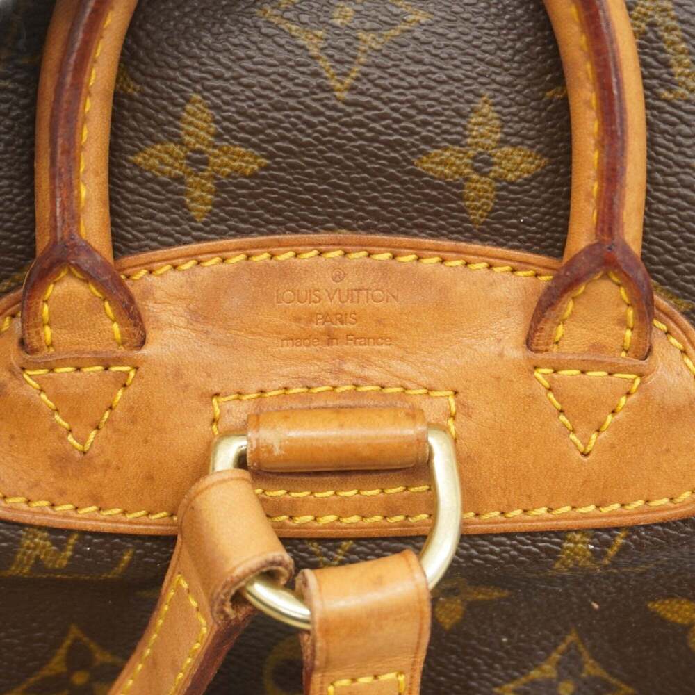 LOUIS VUITTON Brown Monogram Backpack - Picture 5 of 12